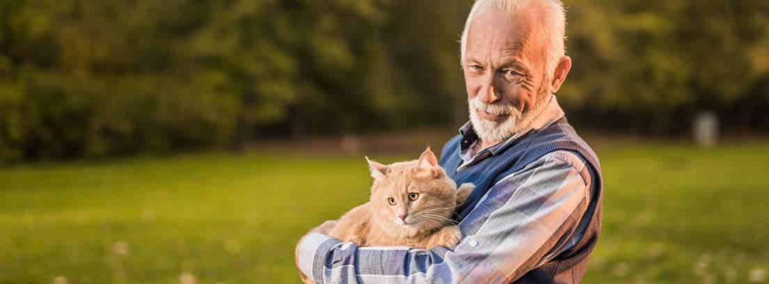 Tercera edad y animales de compañía