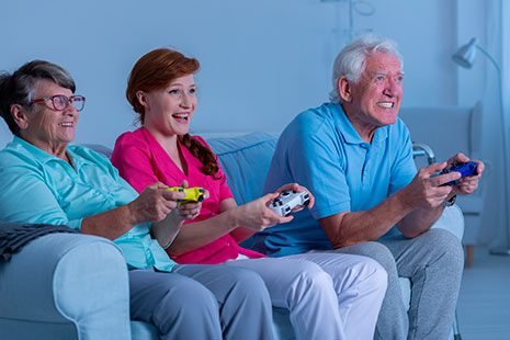 Videojuegos para personas mayores