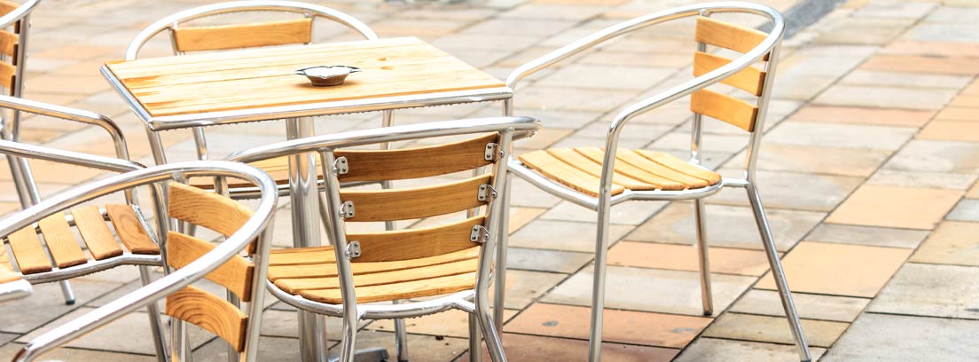 Licencia para terrazas de bares y restaurantes