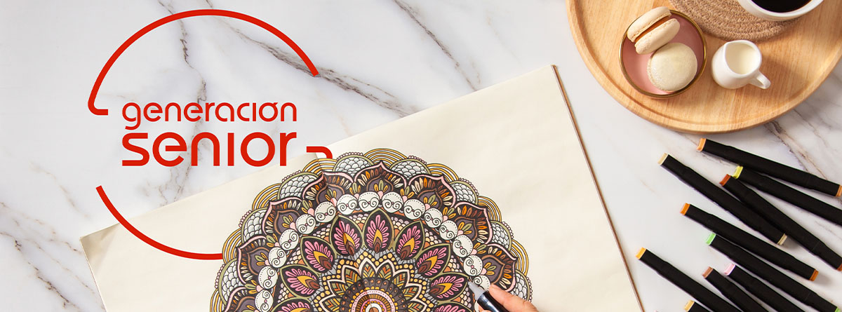 Beneficios de los mandalas en personas mayores