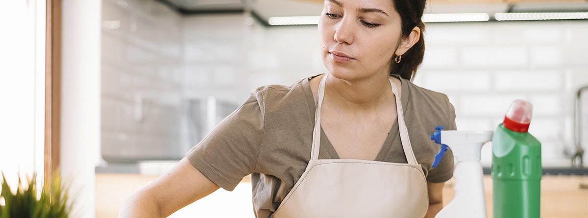 Nómina de una empleada de hogar