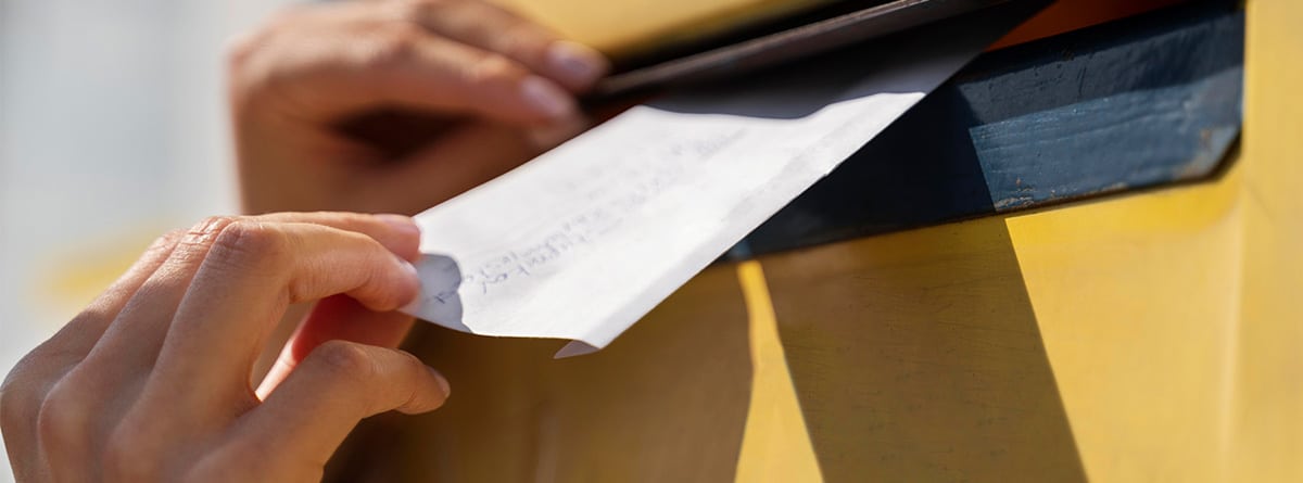 Cómo votar por correo paso a paso