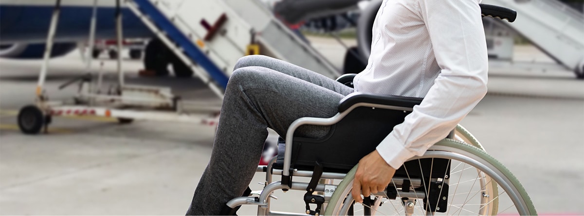 Consejos para viajar en avión con silla de ruedas